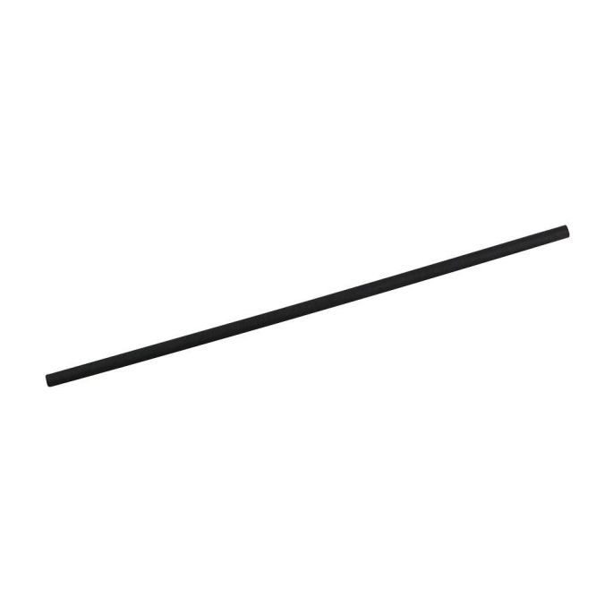 Eko slamka z papiera čierna 200 mm Ø5 mm 250 ks