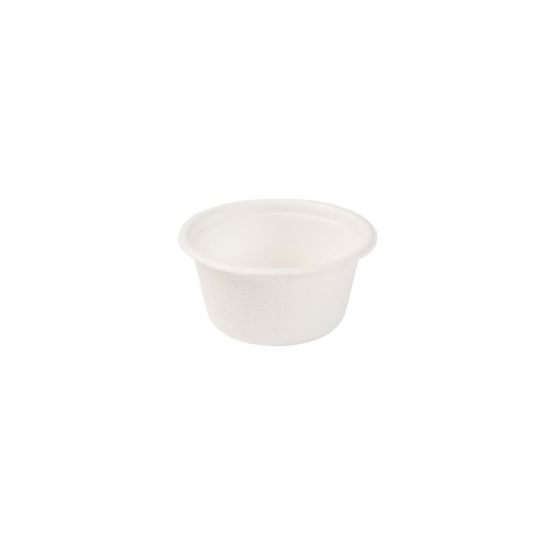 Kelímok na omáčku/dressing z cukrovej trstiny 60 ml 100 ks