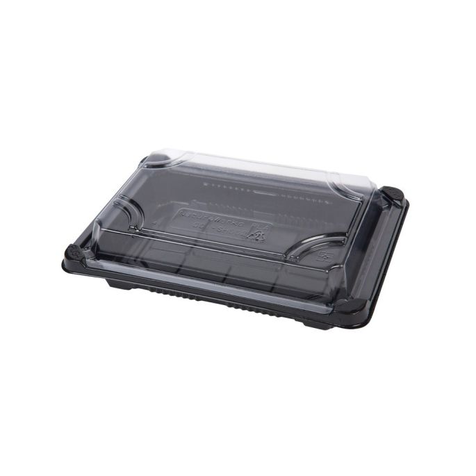 Sushi box z bioplastu kompostovateľný L", 24,5 x 15,5 x 4,5 cm 100ks