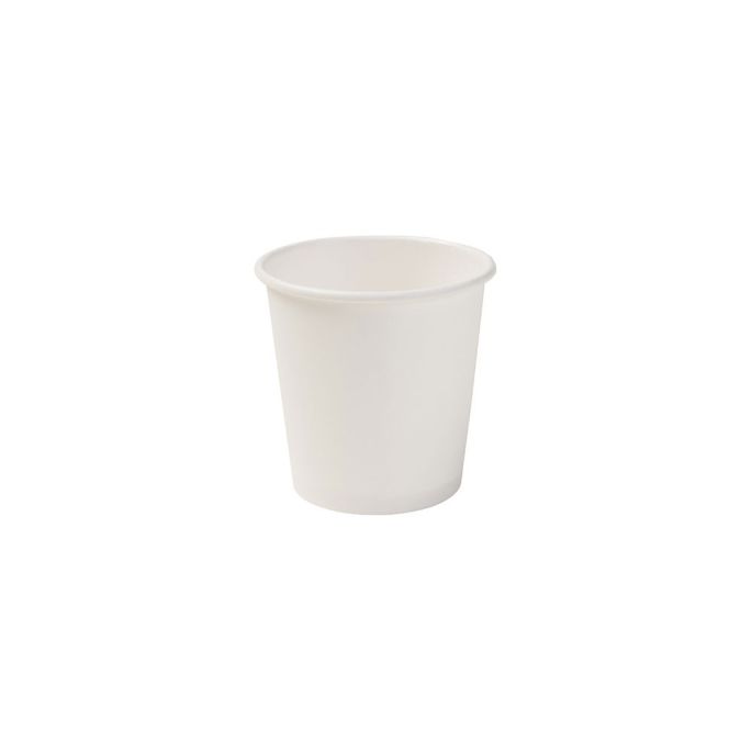 Papierový pohár na kávu biely 100 ml 50 ks