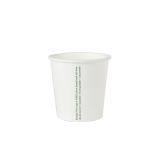 Papierový pohár na kávu biely 100 ml 50 ks