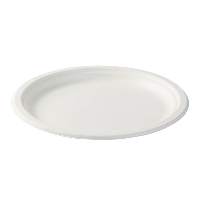 Jednorazový tanier z cukrovej trstiny 26 cm 50 ks