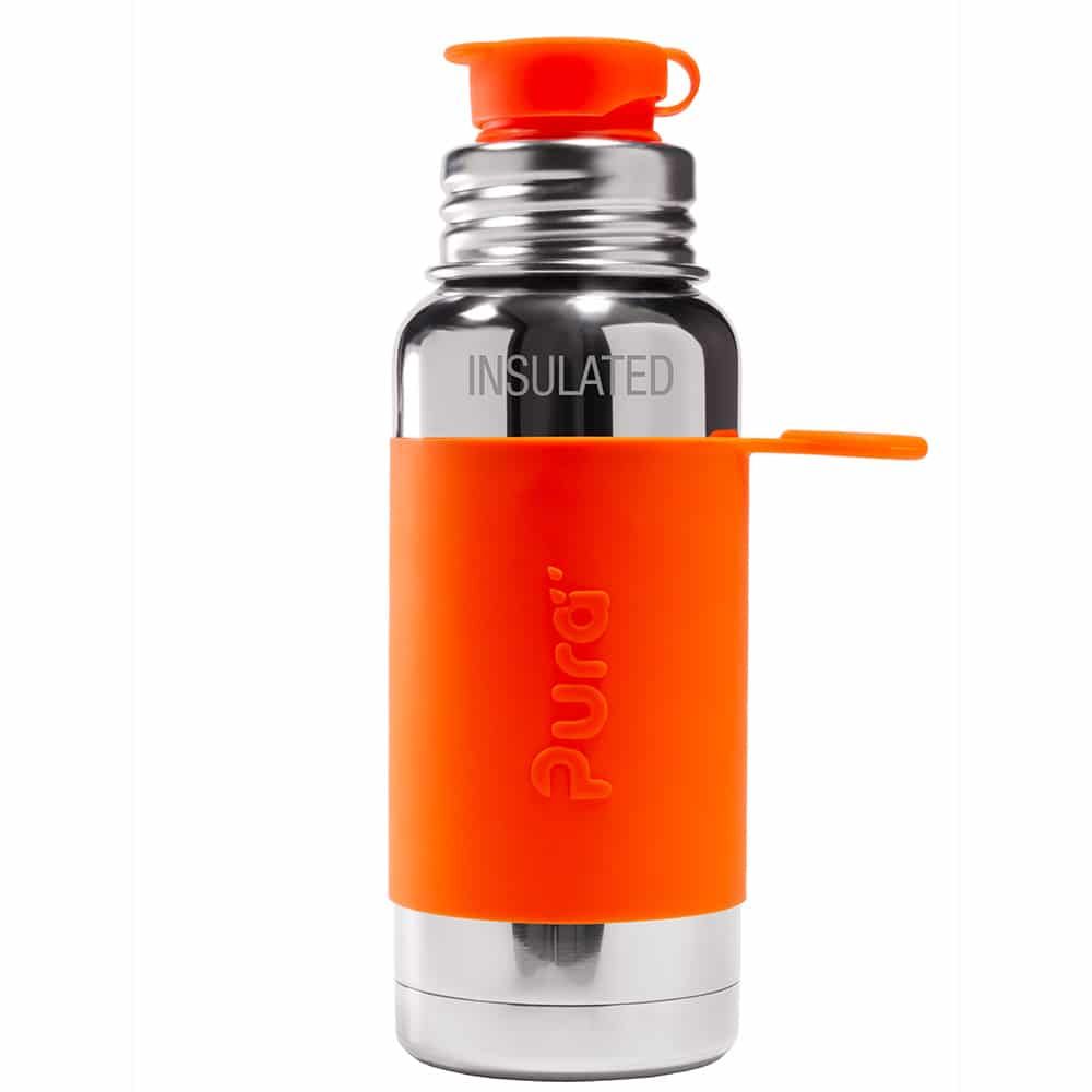 Pura® TERMO fľaša so športovým uzáverom 475ml Black