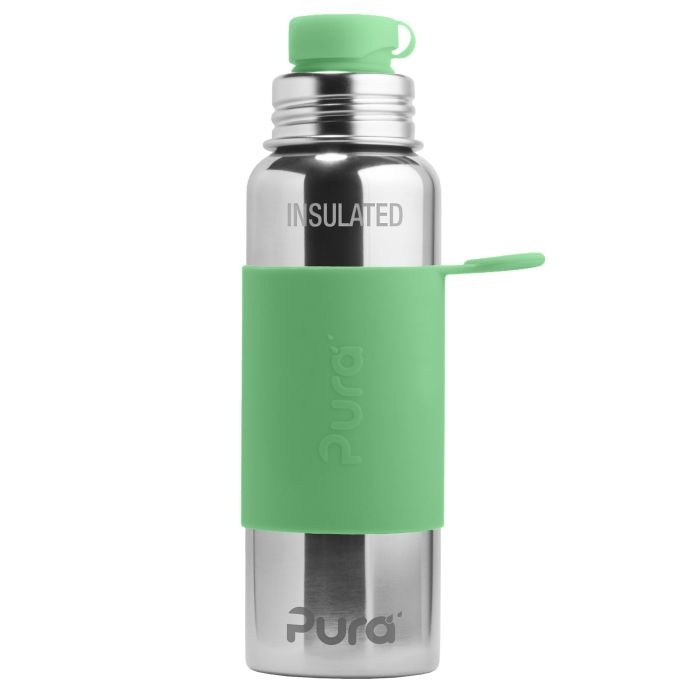Pura® TERMO fľaša so športovým uzáverom 650ml čierna