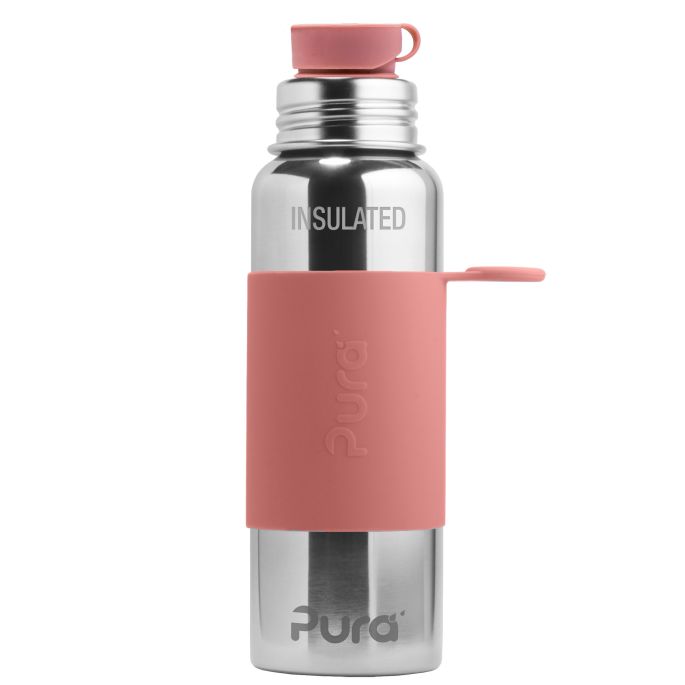 Pura® TERMO fľaša so športovým uzáverom 650ml čierna