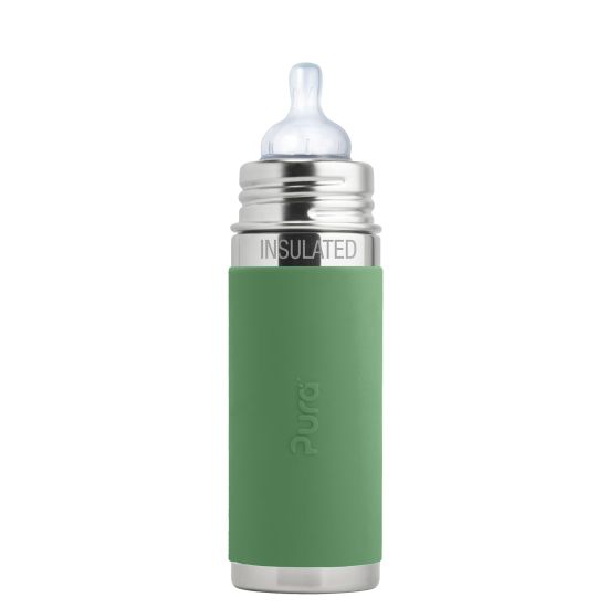 Pura® dojčenská TERMO fľaša  260ml Moss