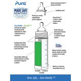 Pura dojčenska TERMO fľaša 260 ml - zelená