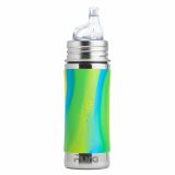 Pura® nerezová fľaša s náustkom 325ml - unicorn