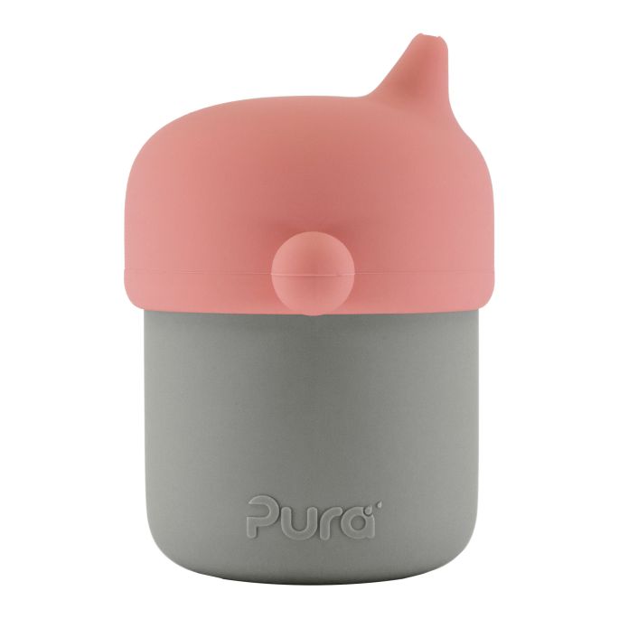 Pura® MyMy silikónový pohárik s náustkom - Rose,Slate