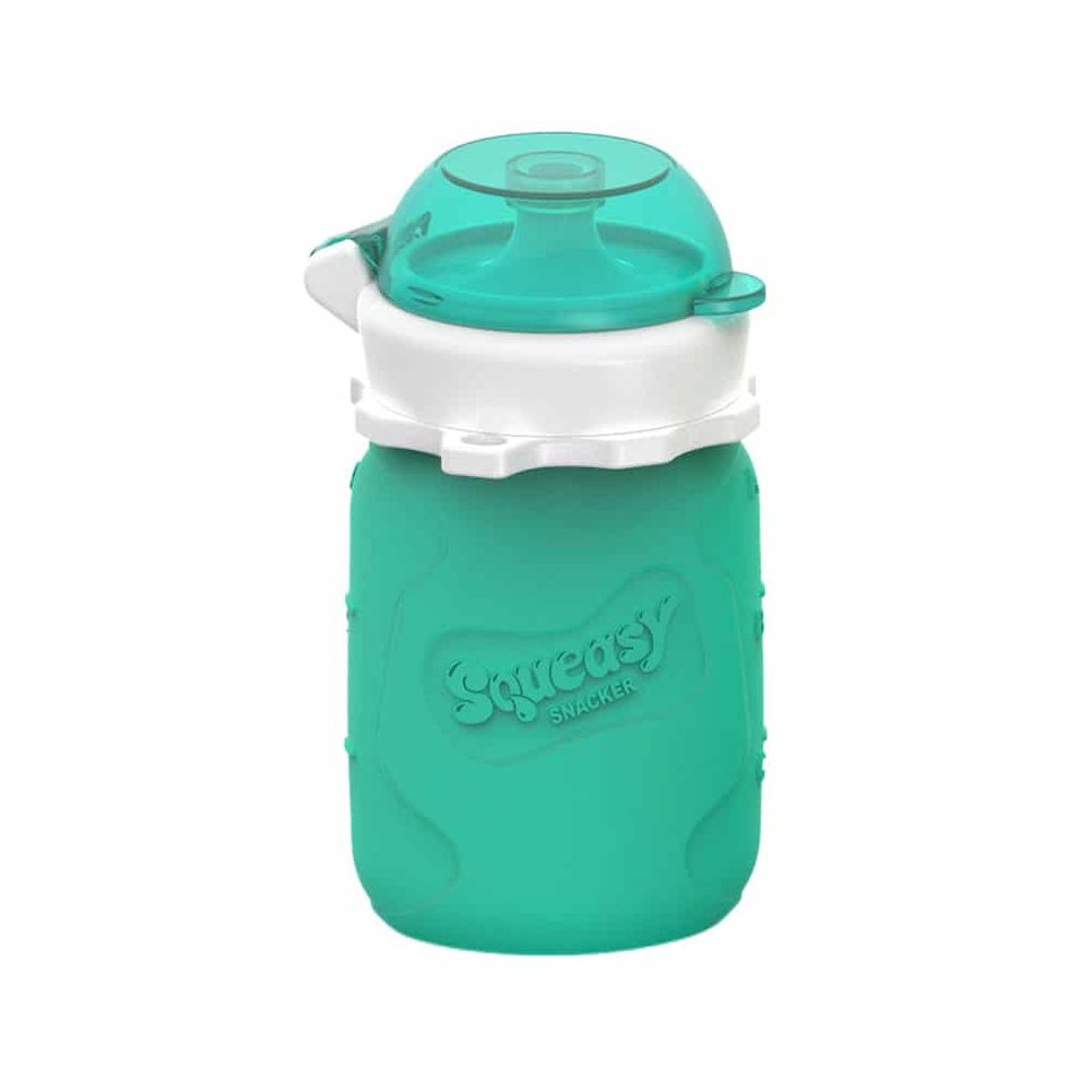 Squeasy Gear silikónová kapsička 104 ml - aqua