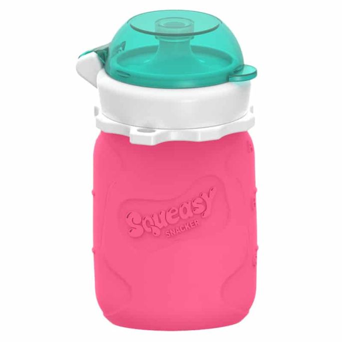 Squeasy Gear silikónová kapsička 104 ml - aqua