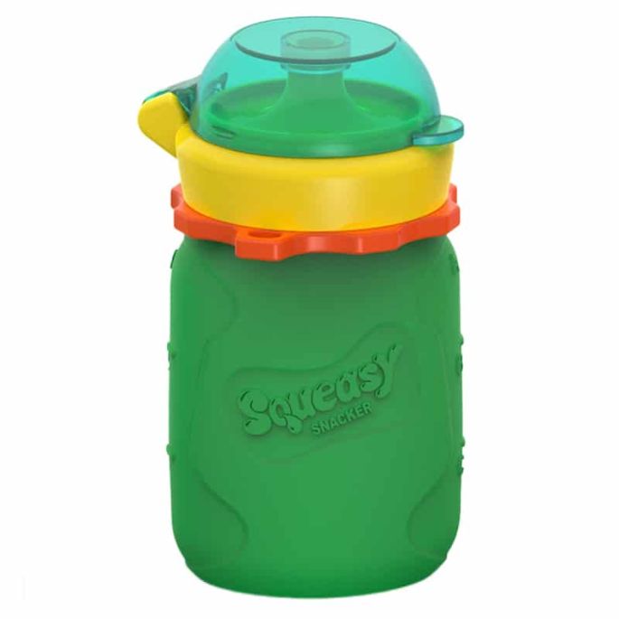 Squeasy Gear silikónová kapsička 104 ml - aqua