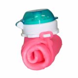 Squeasy Gear silikónová kapsička 480 ml - sivá