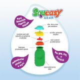 Squeasy Gear silikónová kapsička 480 ml - sivá