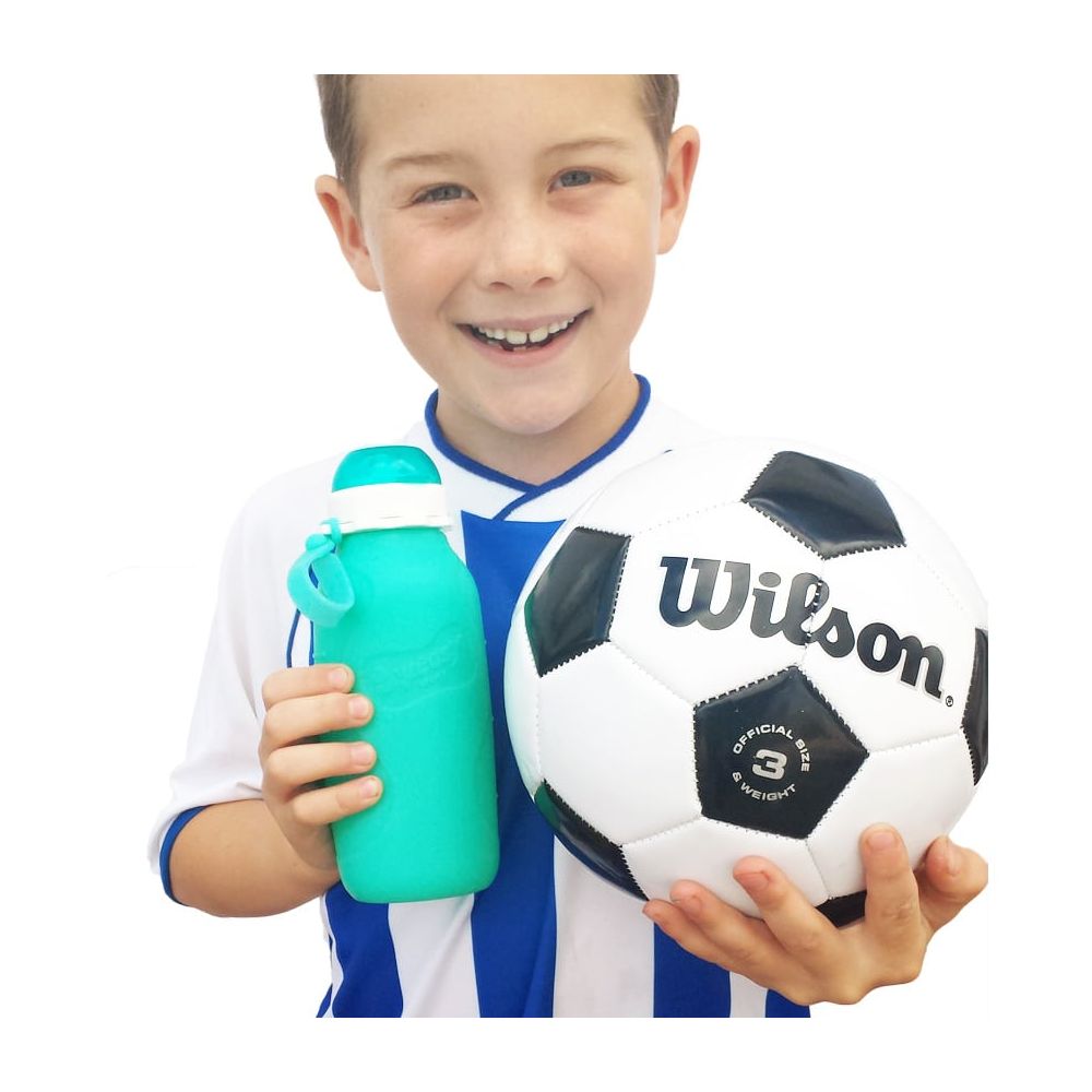 Squeasy Gear silikónová kapsička 480 ml - ružová