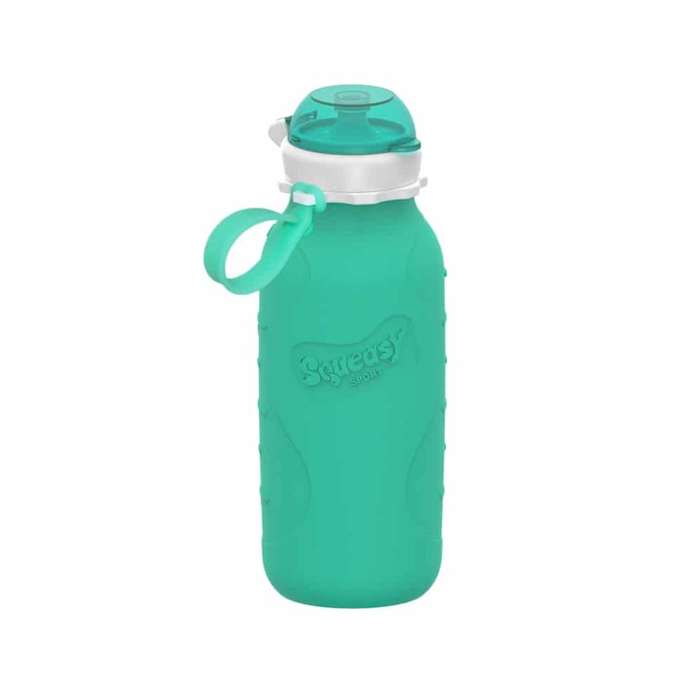 Squeasy Gear silikónová kapsička 480 ml - ružová