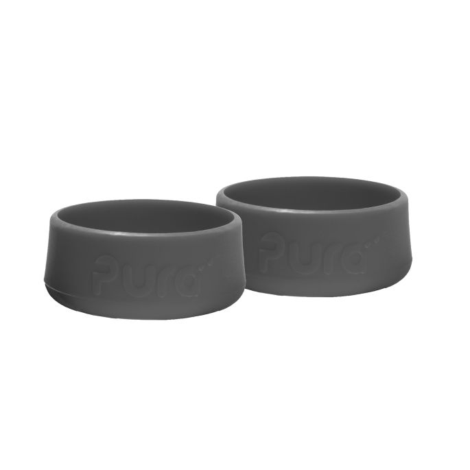 Pura® silikónové chrániče na fľašu 2ks 150ml, 260ml, 325ml - Mint/Moss