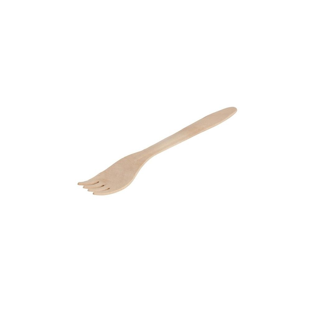 Eko drevená vidlička 16 cm 100 ks